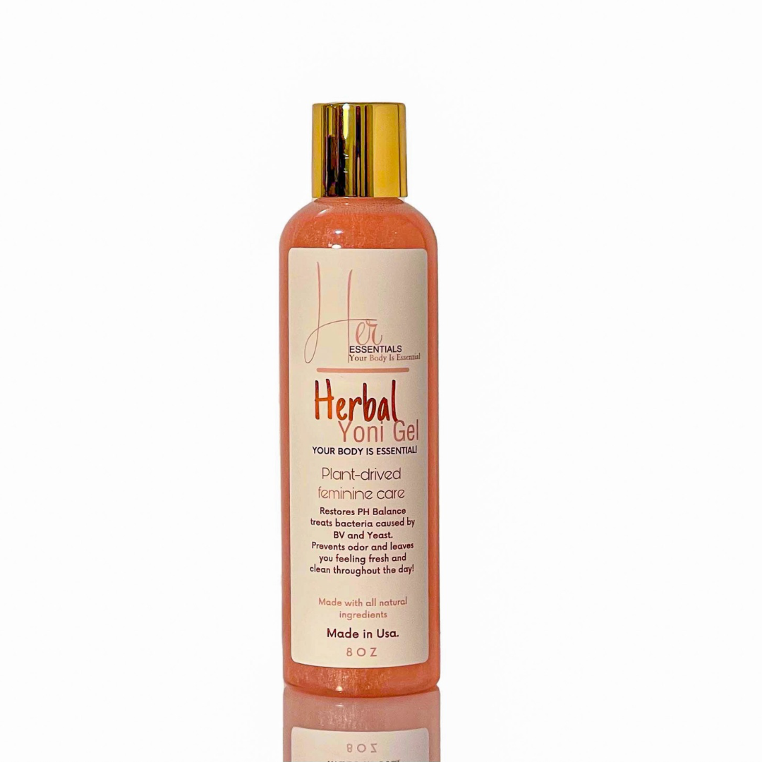Herbal yoni shower gel